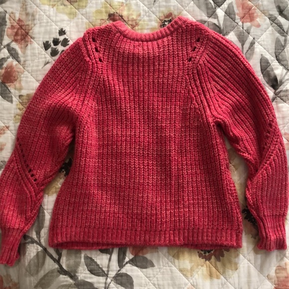 Loft Pink Knit Sweater -size XXSP - Picture 2 of 4